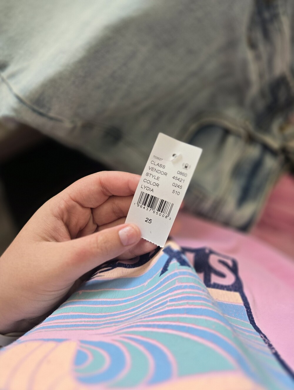 Pacsun Womens Light Blue Curve Straight Leg Jeans - Picture 5 of 5